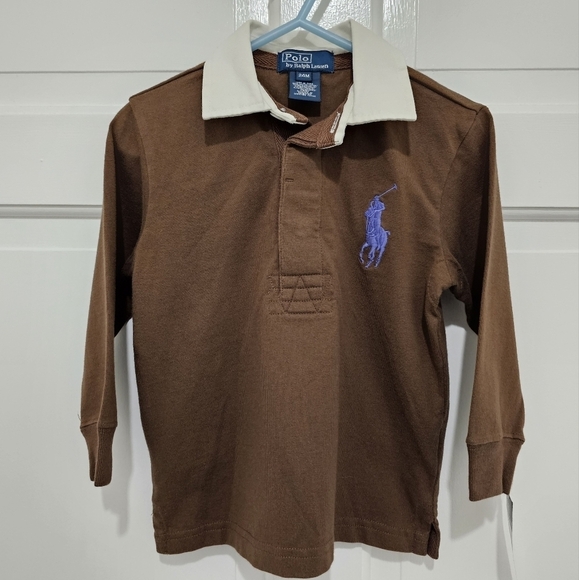 Polo by Ralph Lauren Signature Embroidered Big Pony Long Sleeve Pull Over, NWT - Picture 1 of 6